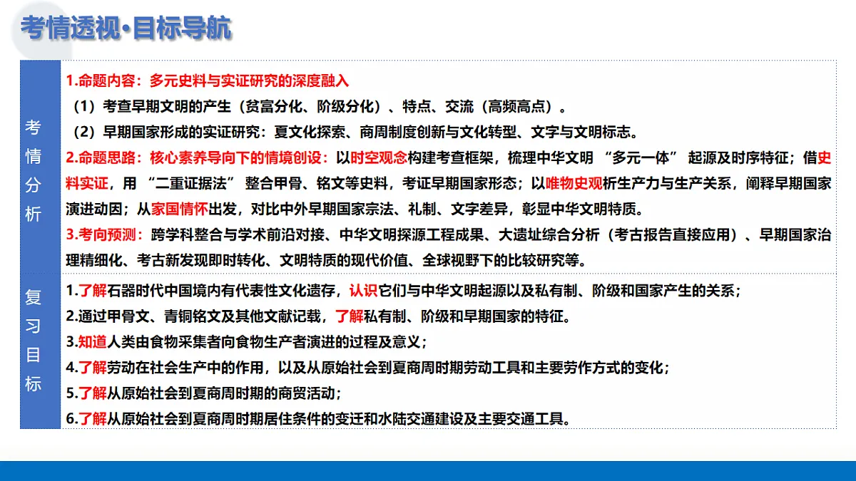 第01讲 中华文明的起源与早期国家（复习课件）（全国通用）-2026届高考历史一轮复习第5页