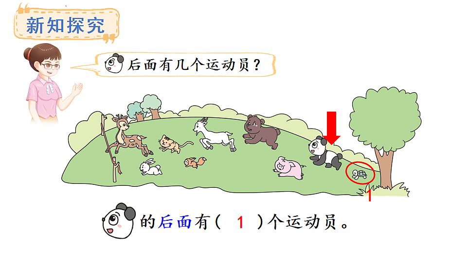 教学课件 西师大版一年级数学上册 第一单元 0~9的认识 3 第几第8页