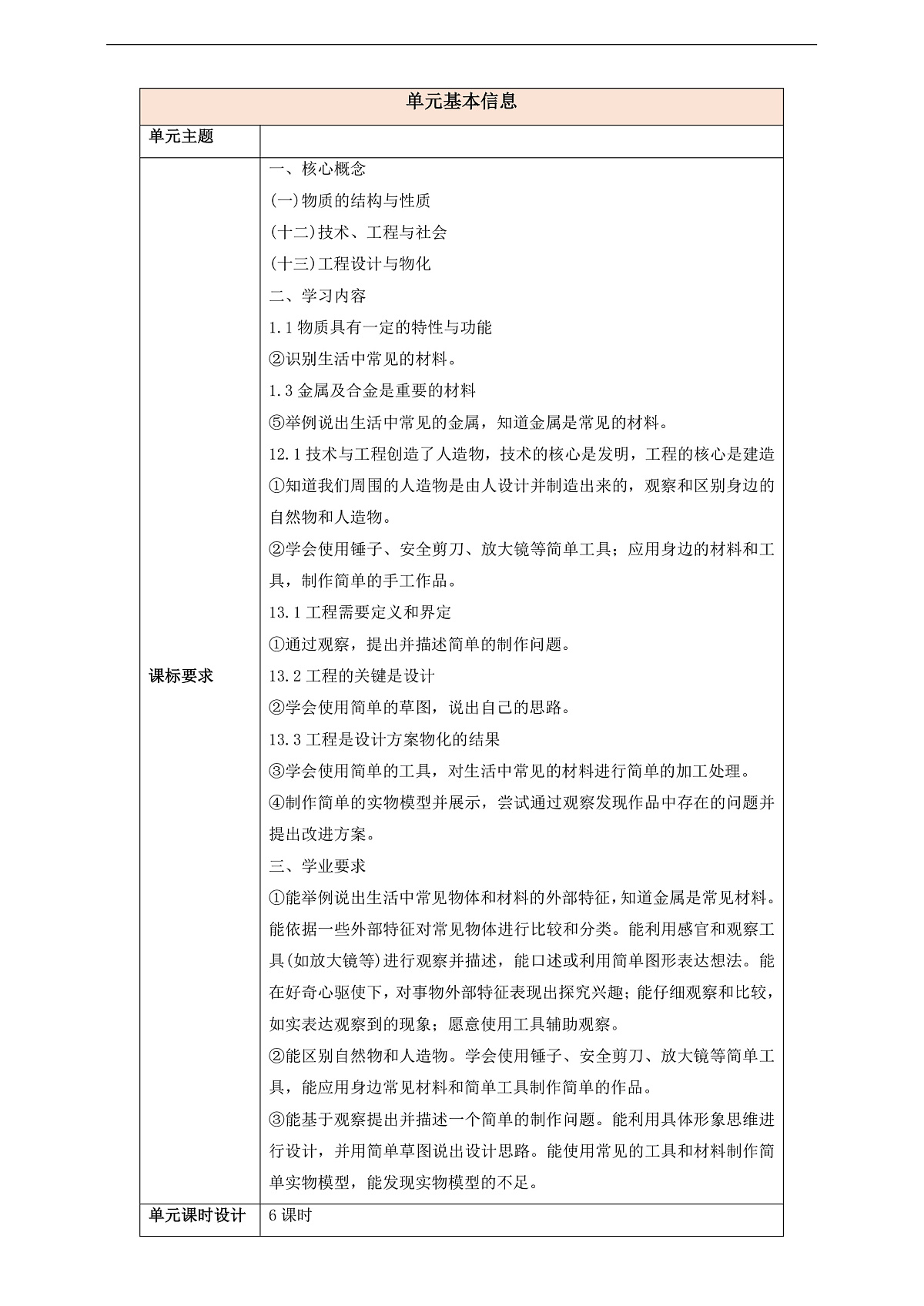 【大单元整体教学】第一单元《造房子》整体设计第1页