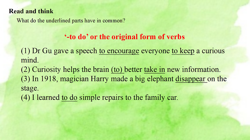 Unit 3 课时3 Grammar（课件）-2025-2026学年八年级英语上册（沪教版五四制2024）第4页