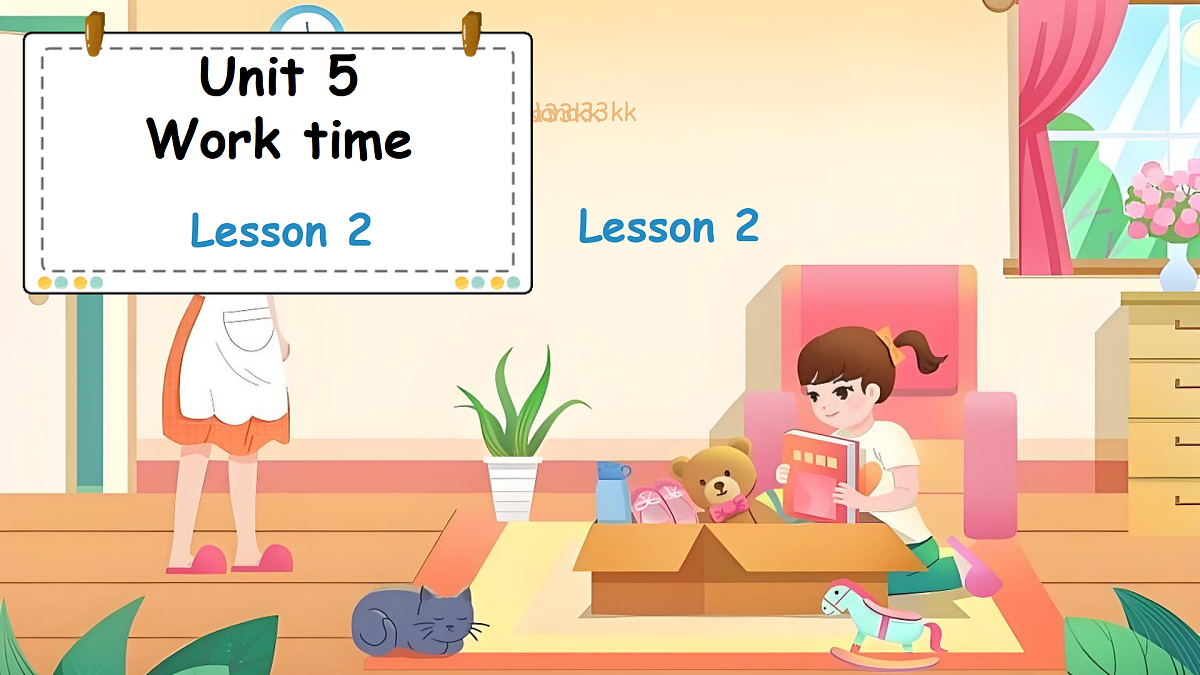 人教版2024二年级上册英语-U5-Lesson2 课件第3页