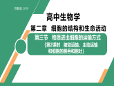 2.3 物質(zhì)進(jìn)出細(xì)胞的運(yùn)輸方式 第2課時（教學(xué)課件）-2025-2026學(xué)年高中生物必修1（蘇教版2019）