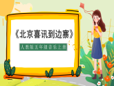 人教版小学五年级音乐上册第1单元第7课《北京喜讯到边寨》课件
