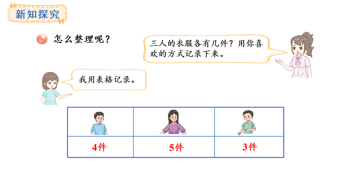 2025-2026学年度青岛版（六三）数学二年级上册1.1 分类并记录（课件）第5页