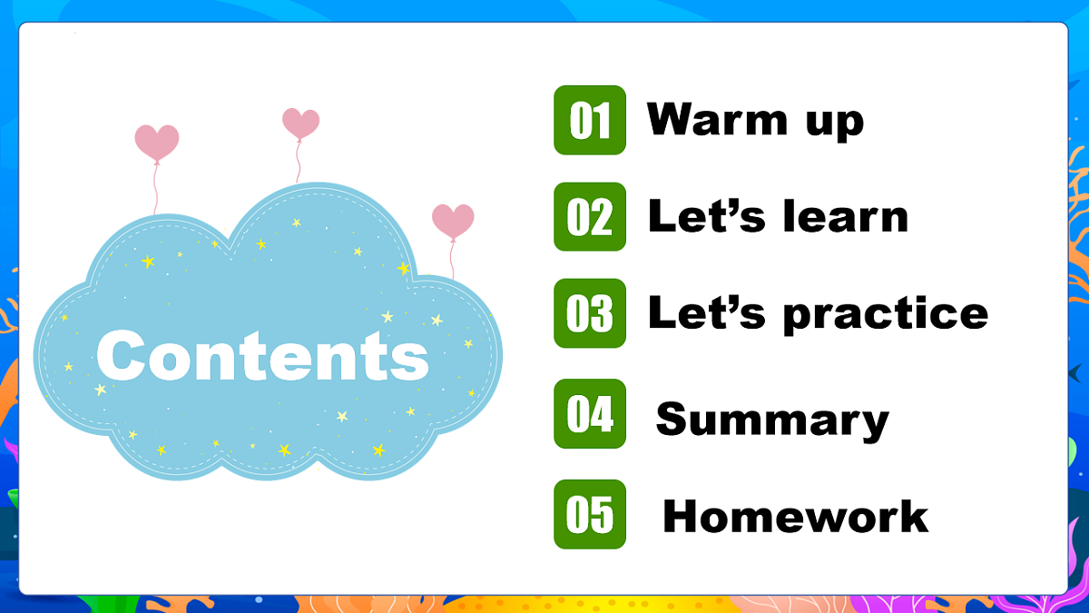 Unit 5 第5课时(教学课件)Part B Let's learn&Listen and do第3页