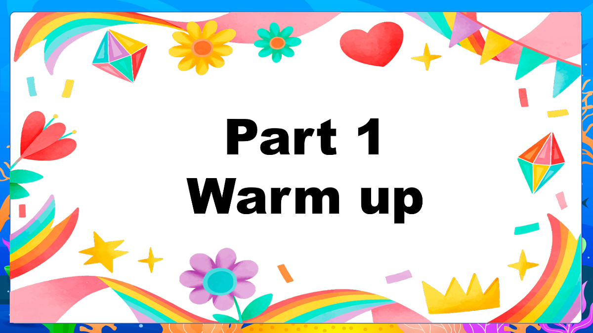 Unit 5 第5课时(教学课件)Part B Let's learn&Listen and do第4页