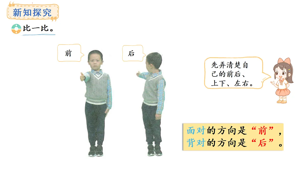 2025-2026学年度西师大版数学一年级上册综合与实践 我的伙伴我的班活动一 、二 课件第3页