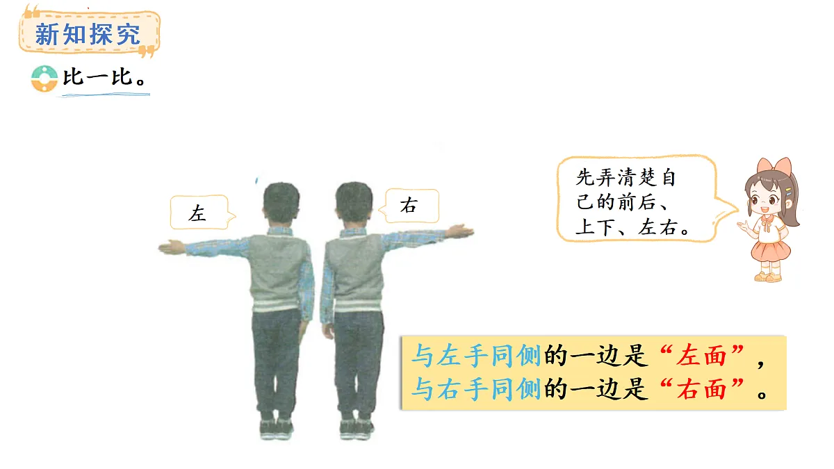 2025-2026学年度西师大版数学一年级上册综合与实践 我的伙伴我的班活动一 、二 课件第5页