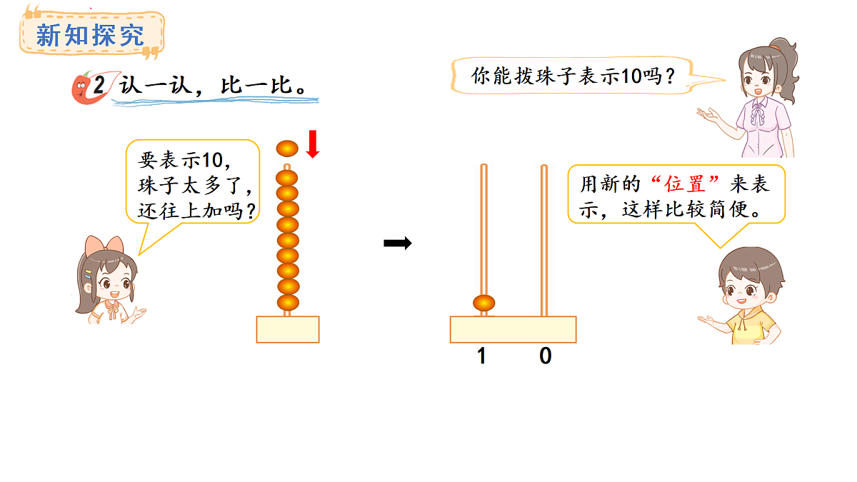 2025-2026学年度西师大版数学一年级上册4.1.1  认识10 课件第4页