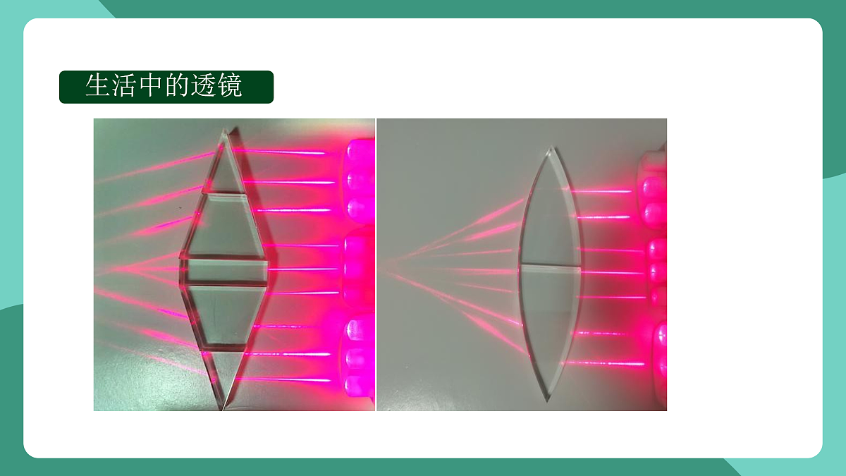 鲁科版(五四制)物理八上 第三章第四节《光的折射与透镜》（第二课时）课件第5页