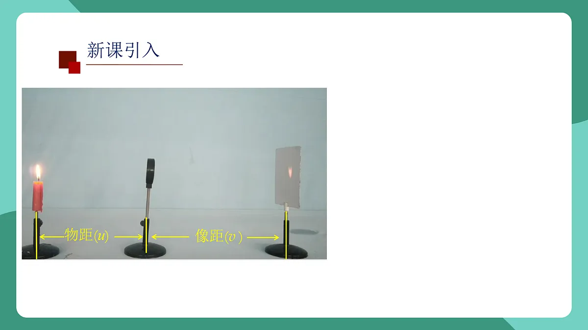 鲁科版(五四制)物理八上 第三章第五节《凸透镜成像的规律》课件第4页