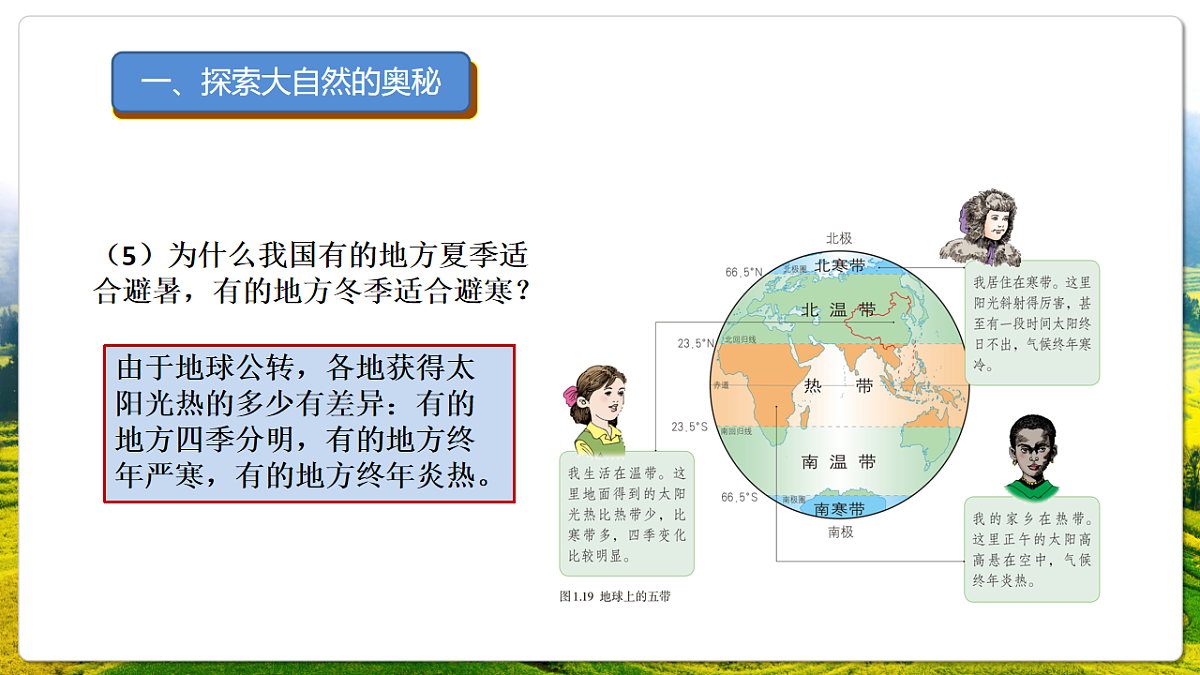 人教版（新课标）地理七上《开学第一课》课件第7页