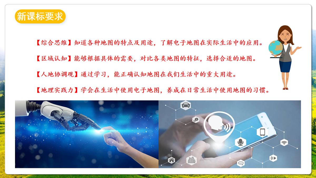 人教版（新课标）地理七上2.3《地图的选择和应用》课件第2页