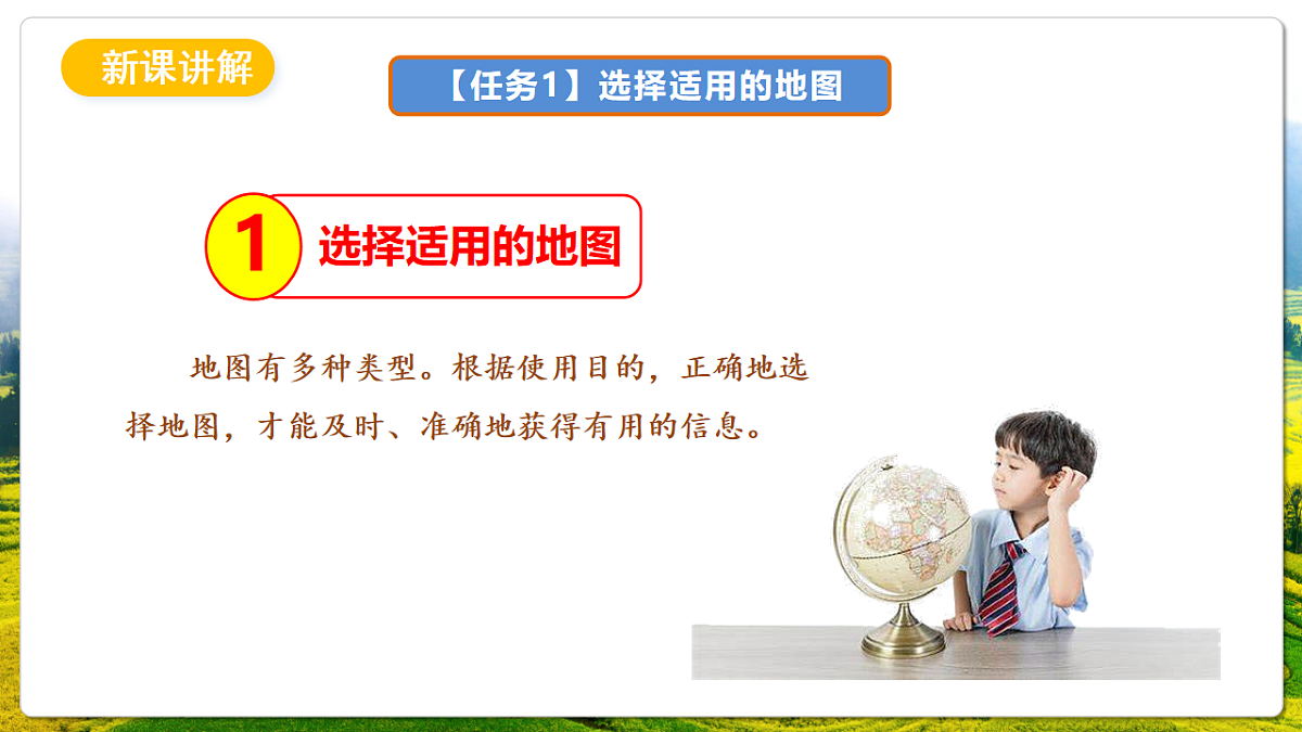 人教版（新课标）地理七上2.3《地图的选择和应用》课件第6页