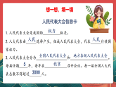 人教部編版道法六上 6《人大代表為人民》第一課時 課件+教案+練習+學習任務(wù)單+素材