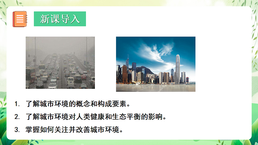 北师大版生物八下   8.24.3 《关注城市环境》课件第2页