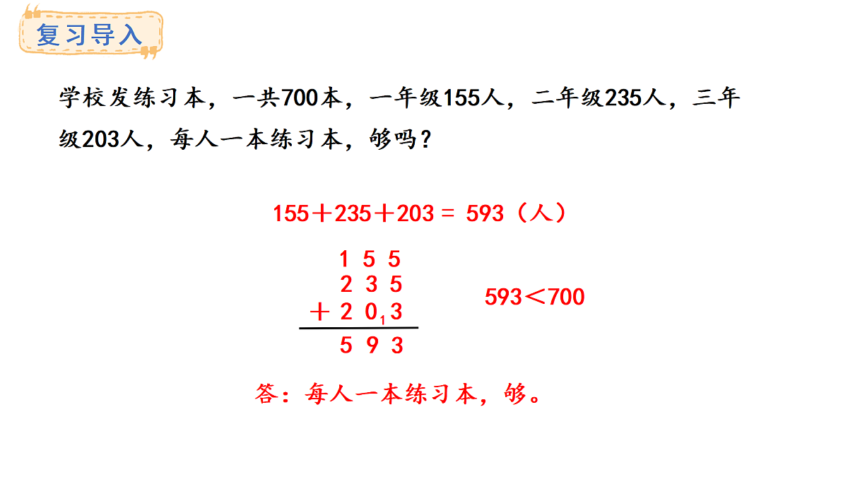北师大版数学三年级上册3.2 小小养殖场(课件)第2页
