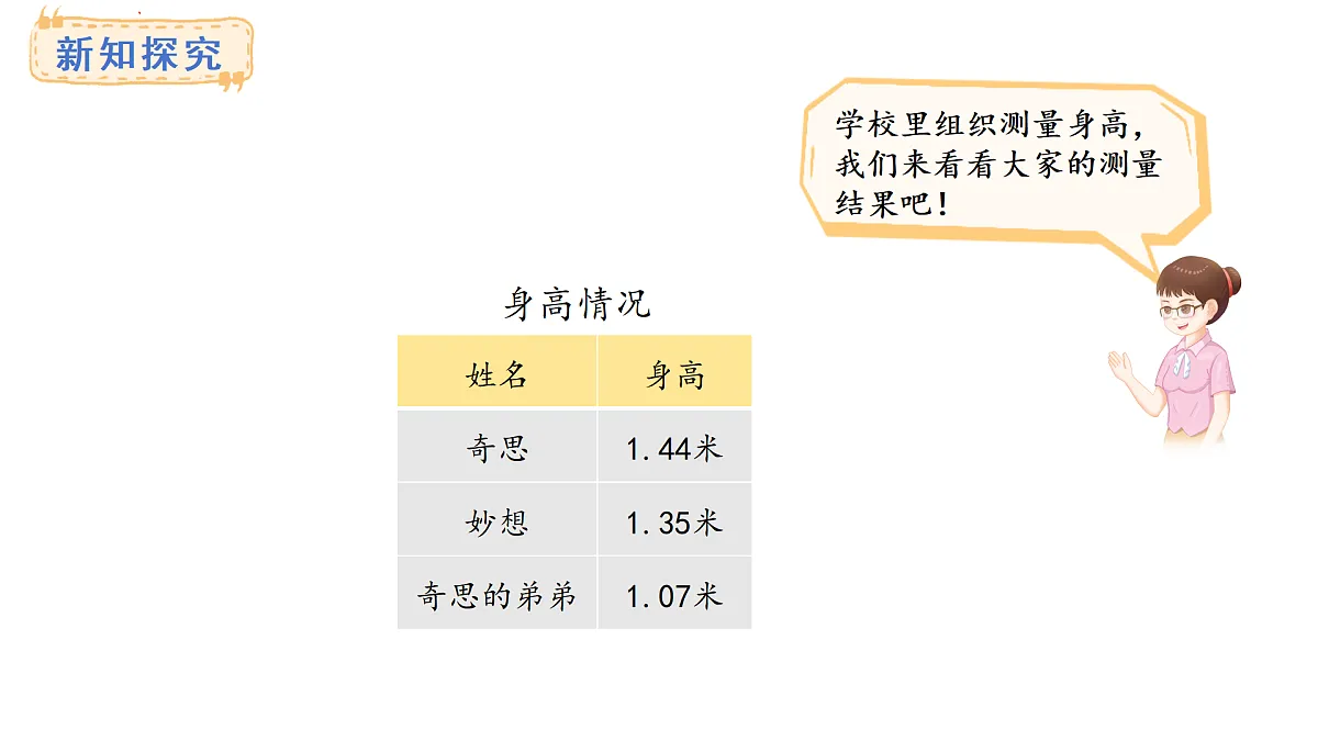 7.2 量身高(课件)2025-2026学年度北师大版数学三年级上册第3页