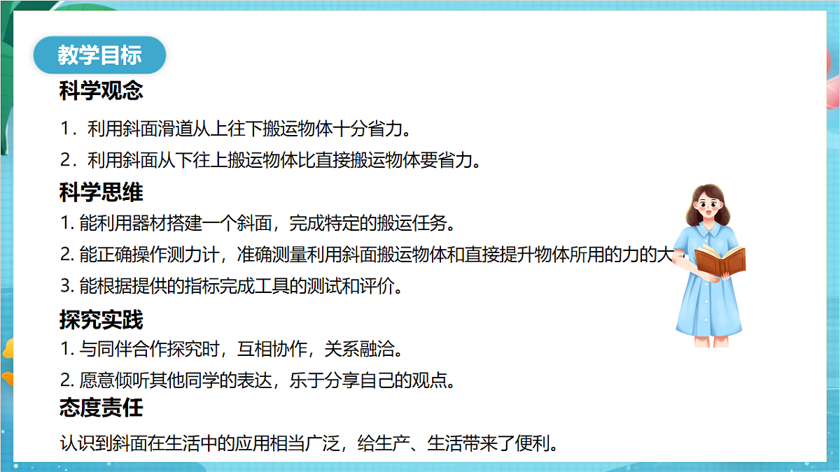 新教科版（2017）科学六上3.2《斜面》课件第2页