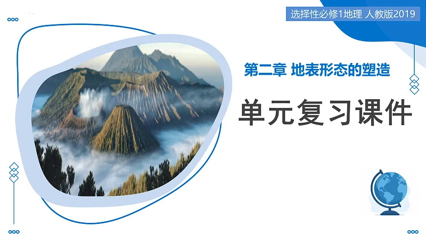 第二章 地表形态的塑造（单元复习课件） -2025-2026学年高中地理选择性必修1（人教版2019）第1页