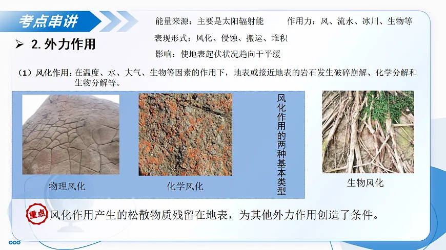 第二章 地表形态的塑造（单元复习课件） -2025-2026学年高中地理选择性必修1（人教版2019）第6页