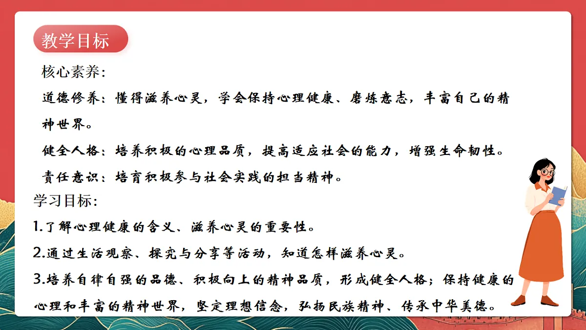 人教部编版政治七上 10.2《滋养心灵》课件第2页