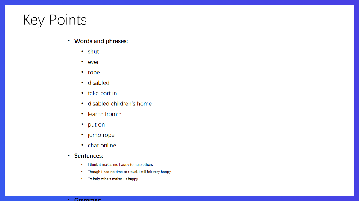 Unit 1 Topic 1 Our country has developed rapidly Section B 课件第7页