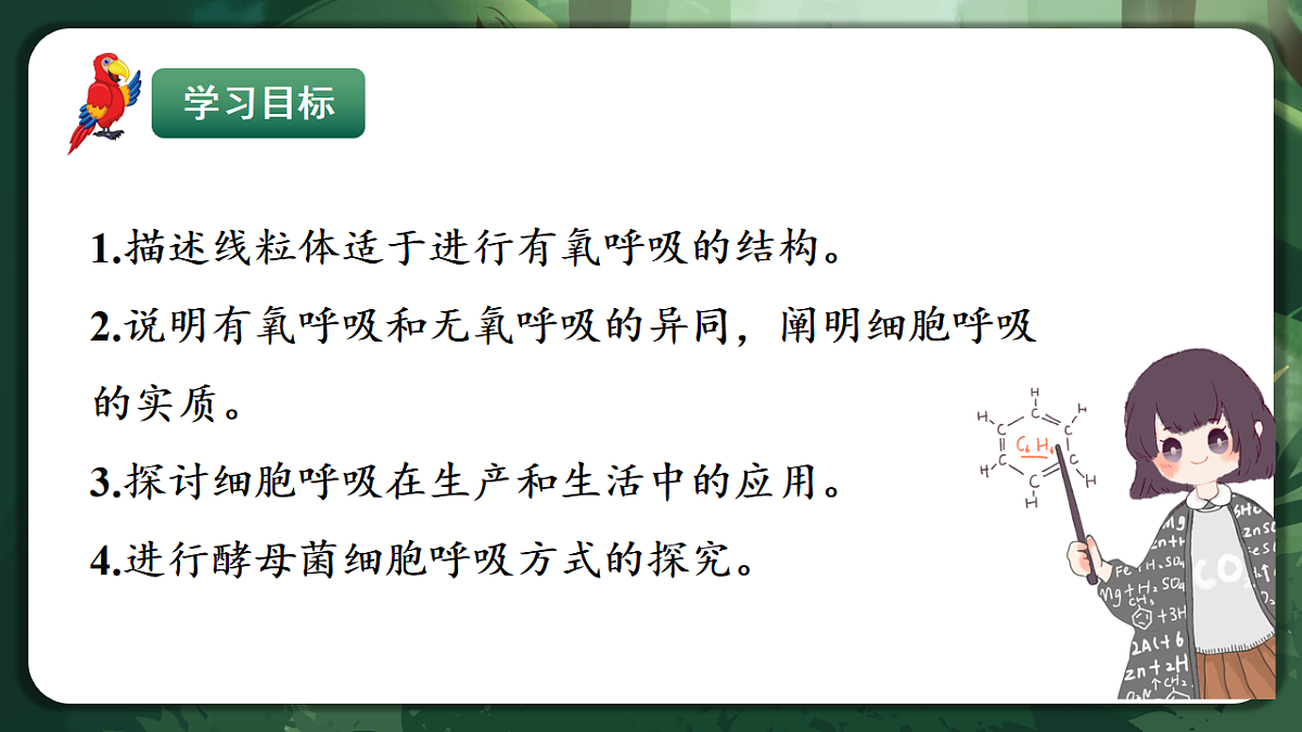 人教版（2019）高中生物必修一5.3 细胞呼吸的原理和应用 精讲课件第2页