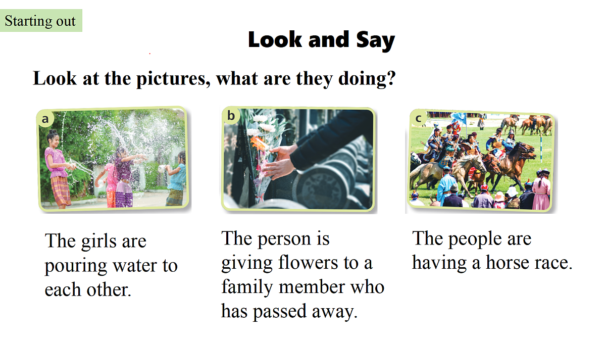 Lesson 1 Starting out+Reading第3页