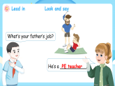 新人教版小學(xué)英語四年級上冊 Unit 1 第2課時(shí) Part A Let’s learn&Match and say 課件+教案