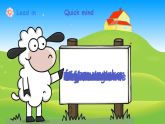新人教版小學英語四年級上冊 Unit 1 第5課時 Part B Let’s learn&Listen and chant 課件+教案
