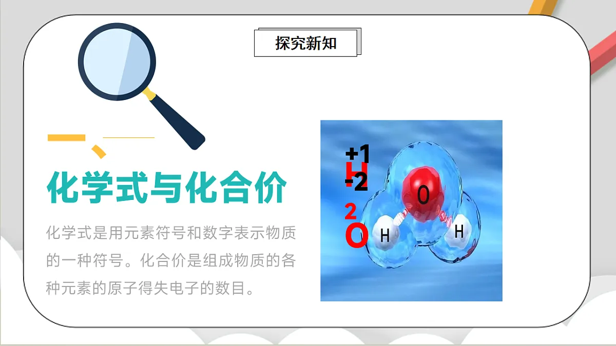 鲁教版（五四制）（2024）化学八年级全册 3.3《物质组成的表示（二）》课件第3页