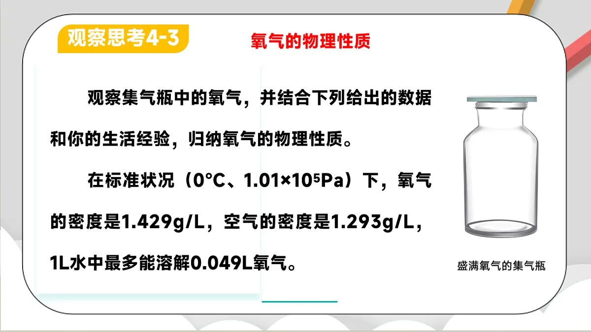 鲁教版（五四制）（2024）化学八年级全册 4.2《 氧气的性质》课件第4页