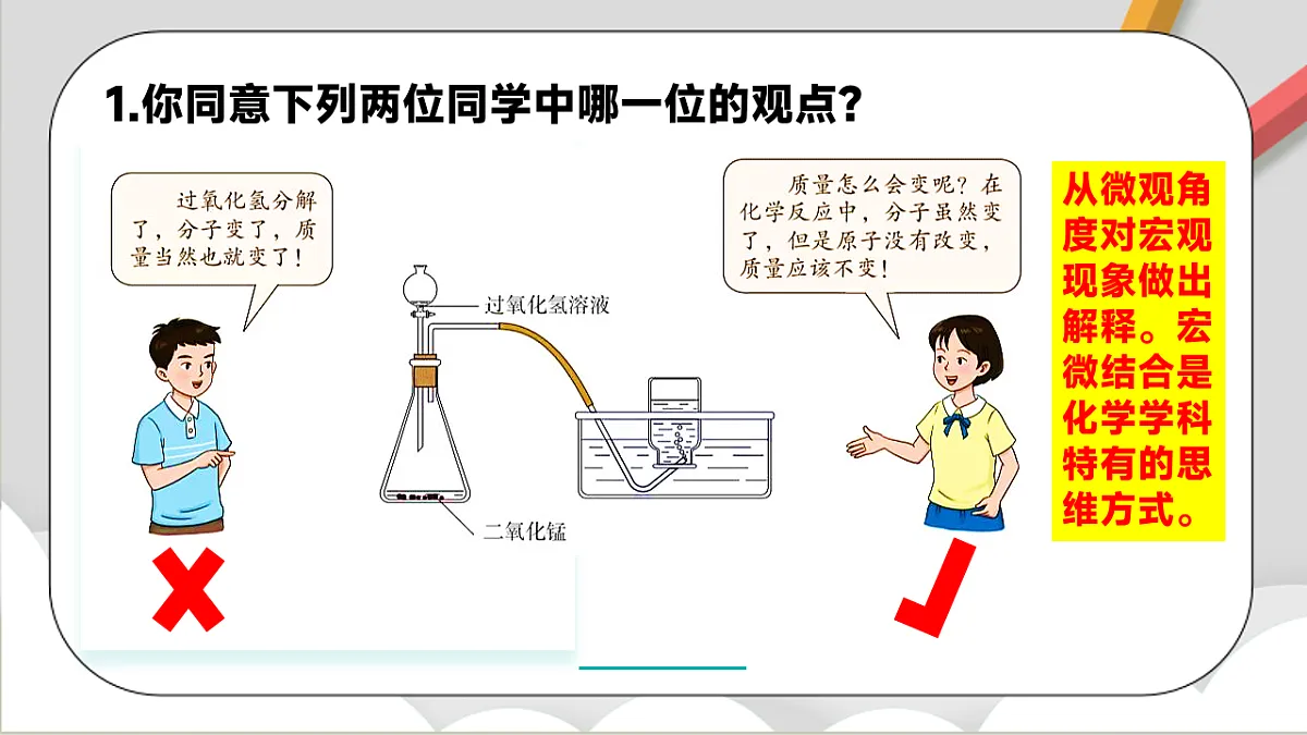 鲁教版（五四制）（2024）化学八年级全册 5.1《 化学反应中的质量守恒》 课件第5页