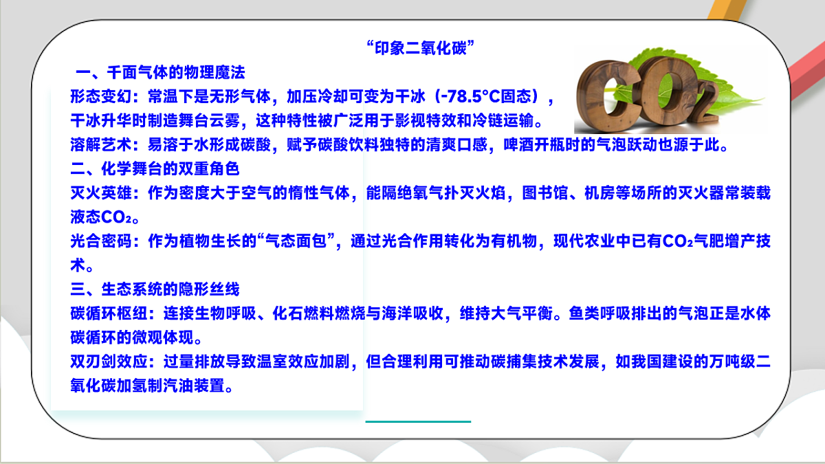 鲁教版（五四制）（2024）化学八年级全册6.2《探究二氧化碳的性质与制法》课件第5页