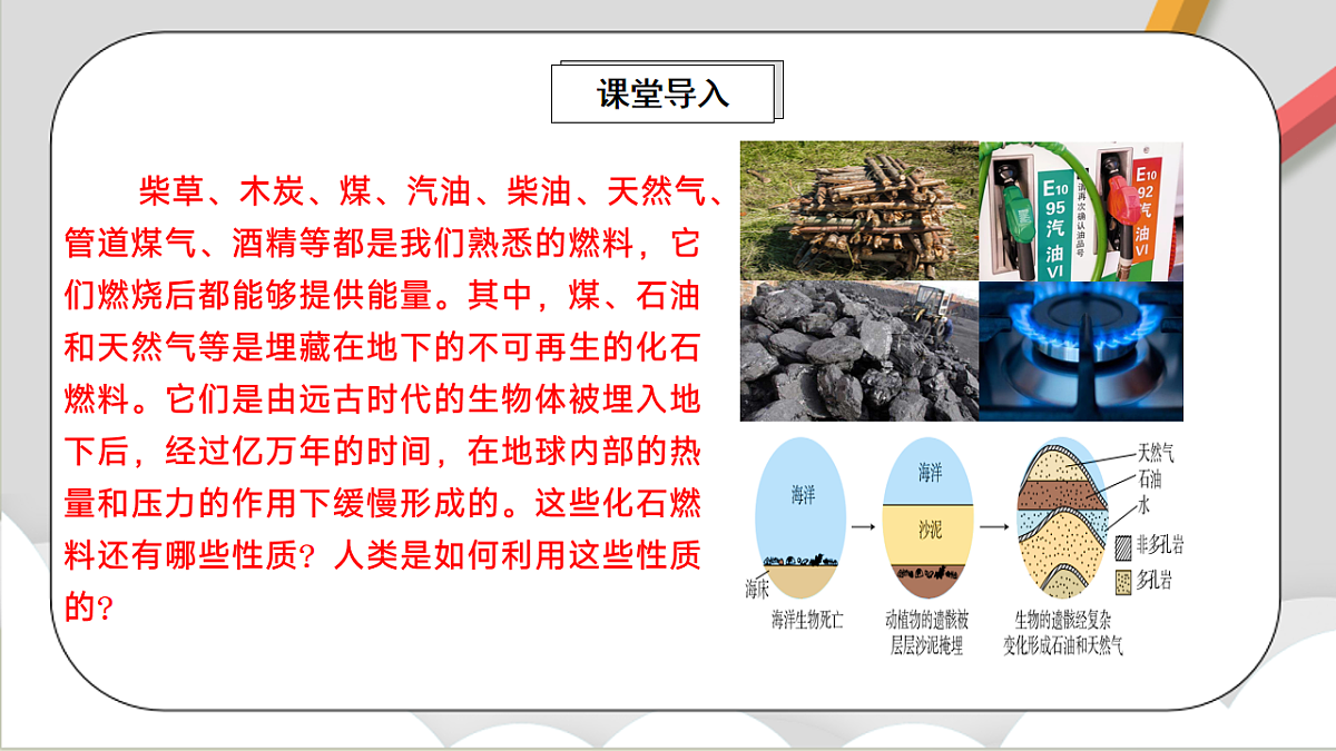 鲁教版（五四制）（2024）化学八年级全册6.3《综合利用化石燃料》课件第2页
