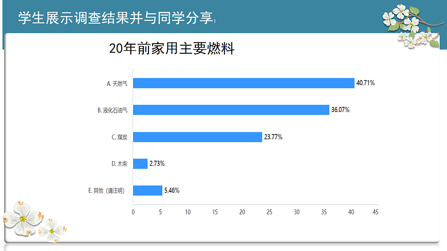 九年级上册化学人教版（2024） 第七单元 跨学科实践活动6  调查家用燃料的变迁与合理使用课件PPT第5页