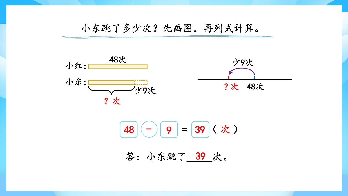 【核心素养】2025秋新北师大版小学数学二年级上册 第一单元 《1.5跳绳》课件第8页