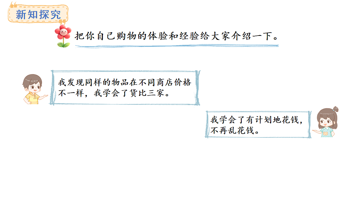 冀教版数学二年级上册快乐购物第5课时 分享购物经验（课件）第4页