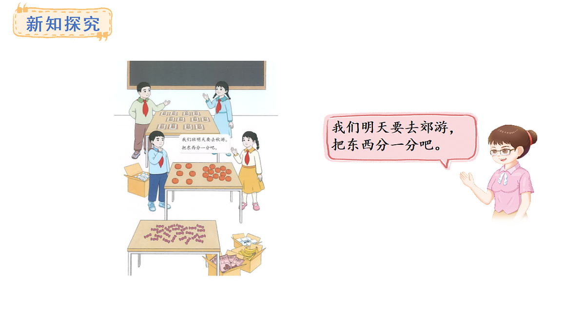 人教版数学二年级上册3.1 平均分（课件）第3页