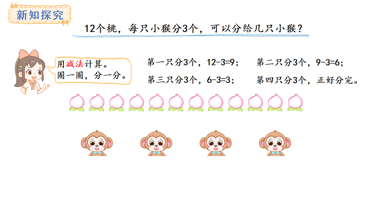 人教版数学二年级上册3.5 用2~6的乘法口诀求商（课件）第5页