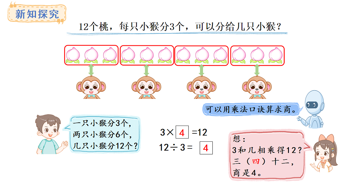 人教版数学二年级上册3.5 用2~6的乘法口诀求商（课件）第7页