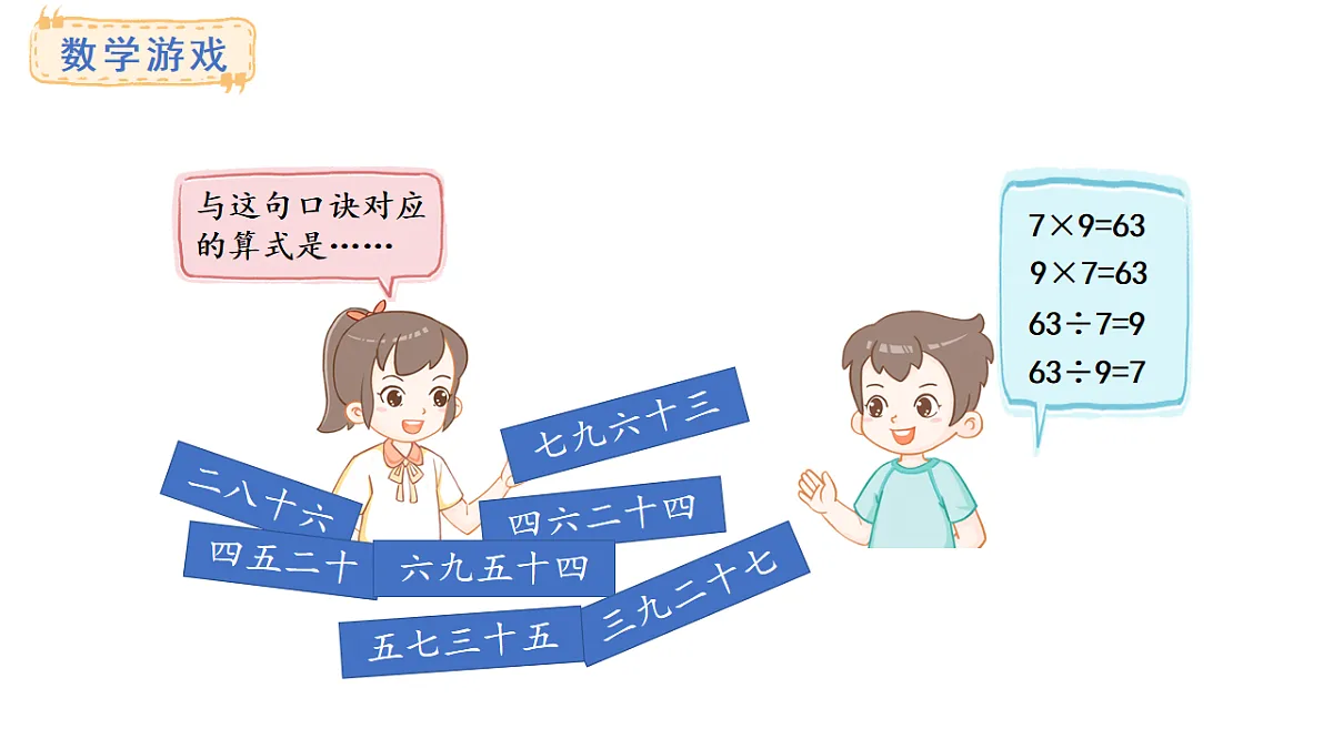 人教版数学二年级上册5.4 用7~9的乘法口诀求商（课件）第6页