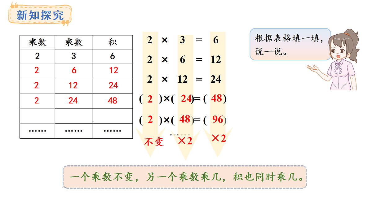 西师大版数学三年级上册3.5 探索规律(课件)第5页