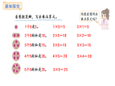冀教版數(shù)學(xué)二年級(jí)上冊(cè)3.1  5的乘法口訣（課件）
