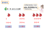 冀教版數(shù)學(xué)二年級上冊3.3   3、2、1的乘法口訣（課件）