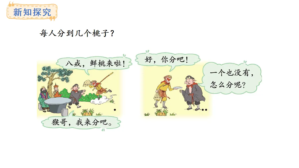冀教版数学三年级上册4.7 商中间有0的除法(1)(课件)第3页