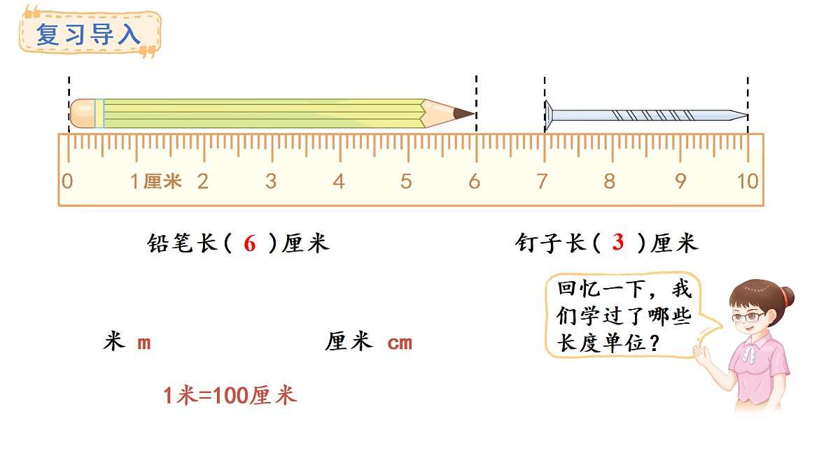 人教版数学三年级上册3.1 毫米的认识（课件）第3页