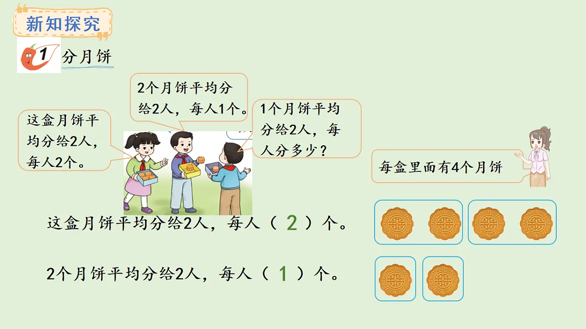 5.1 初步认识分数(课件)2025-2026学年西师大版三年级数学上册第3页