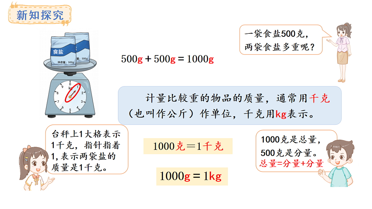 西师大版数学三年级上册探秘曹冲称象 活动一(课件)第5页
